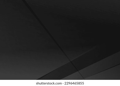 Abstraktes Schwarz-Grau auf hellsilbernem Hintergrund, modernes Design. Vektorgrafik EPS10.