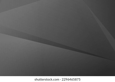 Abstraktes Schwarz-Grau auf hellsilbernem Hintergrund, modernes Design. Vektorgrafik EPS10.