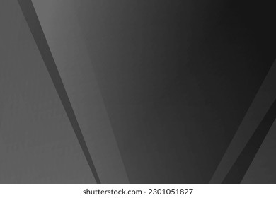 Resumen negro y gris sobre fondo plateado claro diseño moderno. Ilustración del vector EPS 10.