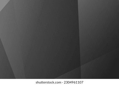 Resumen negro y gris sobre fondo plateado claro diseño moderno. Ilustración del vector EPS 10.