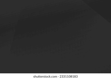 Resumen negro y gris sobre fondo plateado claro diseño moderno. Ilustración del vector EPS 10.
