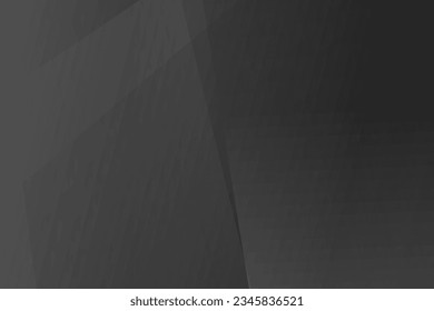 Abstraktes Schwarz-Grau auf hellsilbernem Hintergrund, modernes Design. Vektorgrafik EPS10.