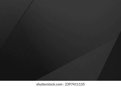Resumen negro y gris sobre fondo plateado claro diseño moderno. Ilustración vectorial eps 10.