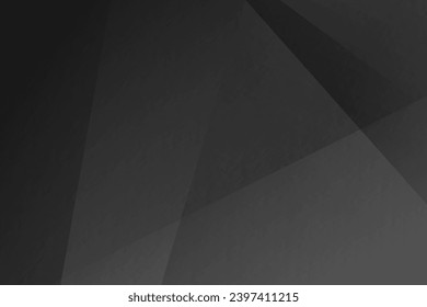 Resumen negro y gris sobre fondo plateado claro diseño moderno. Ilustración vectorial eps 10.