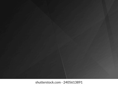 Abstraktes Schwarz-Grau auf hellsilbernem Hintergrund, modernes Design. Vektorgrafik eps10.