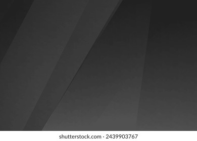 Abstracto negro y gris sobre fondo plateado claro diseño moderno. Ilustración vectorial eps 10.