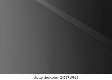 Abstract black and grey on light silver background modern design. Vector illustration eps 10.