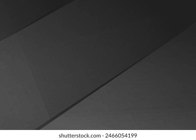 Abstractas negro y gris sobre fondo plateado claro diseño moderno. Ilustración vectorial eps 10.