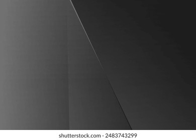 Abstract black and grey on light silver background modern design. Vector illustration eps 10.