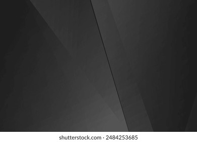 Abstractas negro y gris sobre fondo plateado claro diseño moderno. Ilustración vectorial eps 10.