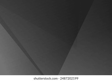 Abstraktes Schwarz und Grau auf hellsilbernem Hintergrund Modernes Design. Vektorillustration EPS 10.
