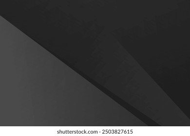 Abstractas negro y gris sobre fondo plateado claro diseño moderno. Ilustración vectorial eps 10.