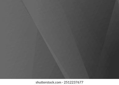 Abstractas negro y gris sobre fondo plateado claro diseño moderno. Ilustración vectorial eps 10.