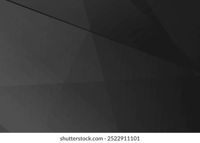 Abstrato preto e cinza no fundo prata luz design moderno. Ilustração vetorial eps 10.