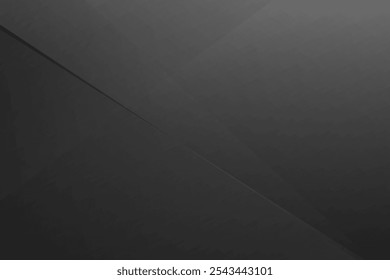 Abstractas negro y gris sobre fondo plateado claro diseño moderno. Ilustración vectorial eps 10.