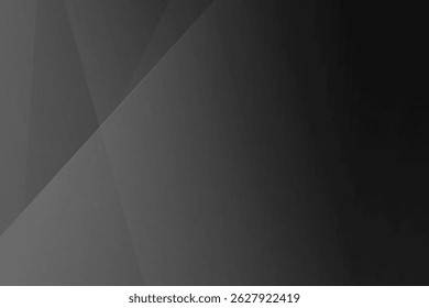 Abstrato preto e cinza no fundo prata luz design moderno. Ilustração vetorial EPS 10.
