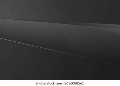 Abstractas negro y gris sobre fondo plateado claro diseño moderno. Ilustración vectorial 10.