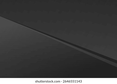Abstractas negro y gris sobre fondo plateado claro diseño moderno. Ilustración vectorial 10.