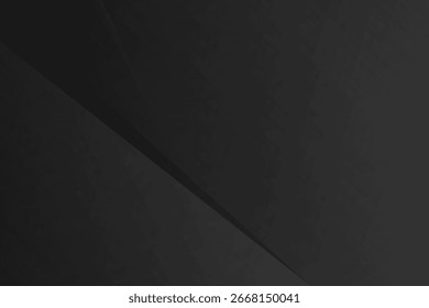 Abstrato preto e cinza no fundo prata luz design moderno. Ilustração vetorial EPS 10.