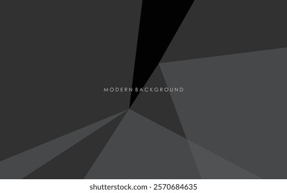 abstract black and grey transparent modern background