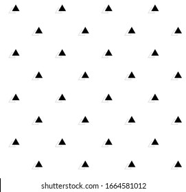 Diseño de diseño moderno geométrico de diseño en blanco, gris y negro. Fondo del vector abstracto. Triángulos de fondo blanco y negro.