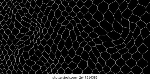 Abstract Black and greyy Geometric Pattern with Flowing Mesh Design vector illustrator eps10