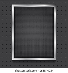 abstract black grille