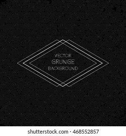 Abstract black grunge background