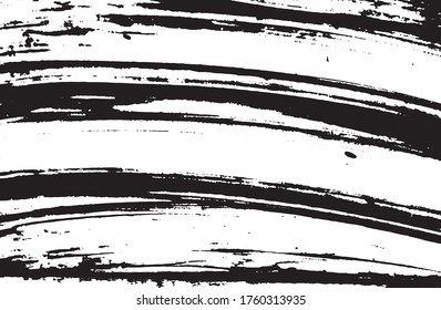 Resumen Diseño de fondo negro de fondo.  Pincel la tinta de pintura negra sobre el rectángulo. Ilustración vectorial.