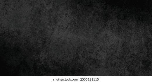 Abstract Black Grunge Texture Background with Faded Details and a Cloudy Finish Suitable for Designers
