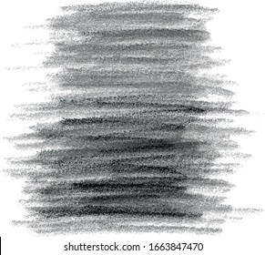 Abstract black grunge watercolor hand paint texture, isolated on white background, watercolor textured backdrop, traced, vector eps 10