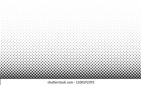 Abstract black halftone frame isolated on white background. Set of dotted borders. Vector illustration.