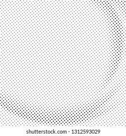 Abstract black halftone pattern element modern curve texture smooth white background and texture. Vector illustration