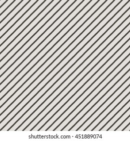 Abstract Black Hand Sketched Diagonal Stripes Seamless Background Texture Pattern. Vector Illustration. Pattern Swatch. Ink Drawing