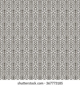 Abstract Black Hand Sketched Scribble Seamless Background Pattern with Curves. Vector Illustration. Pattern Swatch. Ink Drawing. Texture
