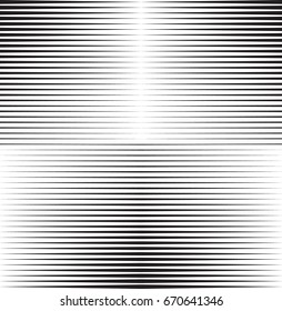 Abstract Black Horizontal Striped Background . Vector lines texture