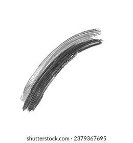 Abstract Black Ink Brush Stroke. Black Ink Brush Stroke. Black Ink Brush Splash. Abstract Oil Stroke