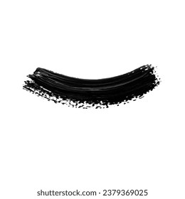 Abstract Black Ink Brush Stroke. Black Ink Brush Stroke. Black Ink Brush Splash. Abstract Oil Stroke