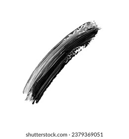Abstract Black Ink Brush Stroke. Black Ink Brush Stroke. Black Ink Brush Splash. Abstract Oil Stroke