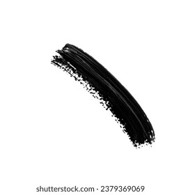 Abstract Black Ink Brush Stroke. Black Ink Brush Stroke. Black Ink Brush Splash. Abstract Oil Stroke