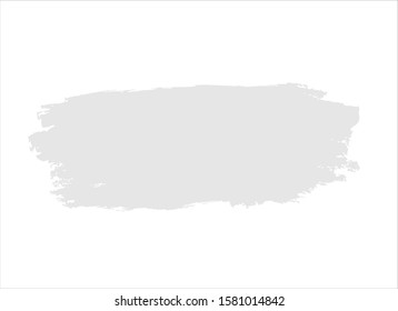 abstract black ink paint stroke background vector