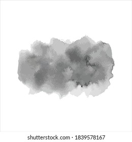 abstract black ink paint stroke background