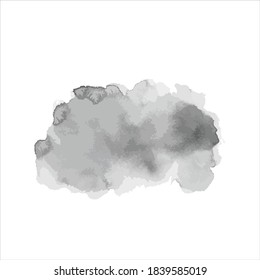 abstract black ink paint stroke background