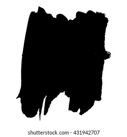 Abstract black ink spot background. Vector illustration. Grunge texture for cards and flyers design. A model for the creation of digital brushes