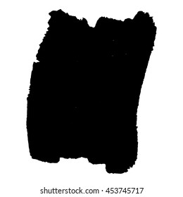 Abstract black ink spot background. Vector illustration. Grunge texture for cards and flyers design. A model for the creation of digital brushes.