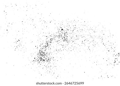 Abstraktes Schwarz einzeln Distress Overlay farbige Textur Vektor Hintergrund Design