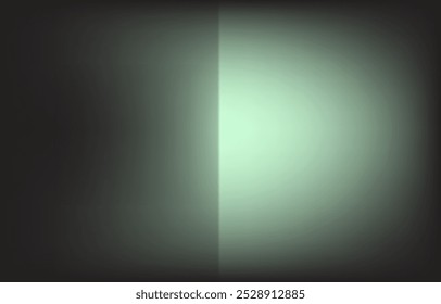 Abstract Black light green seamless gradient background design horizontal texture. It is customizable file.