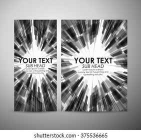 Abstract black line digital. Graphics resources design template. Vector illustration