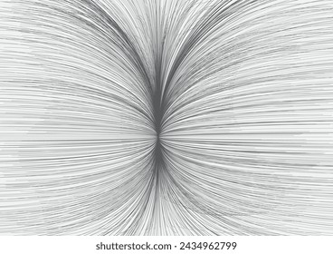 diseño abstracto de fondo de pluma de línea negra
