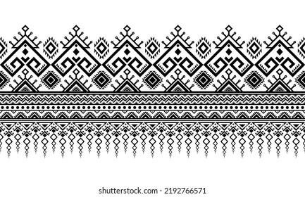 abstract black line  texture pattern on white background for textile